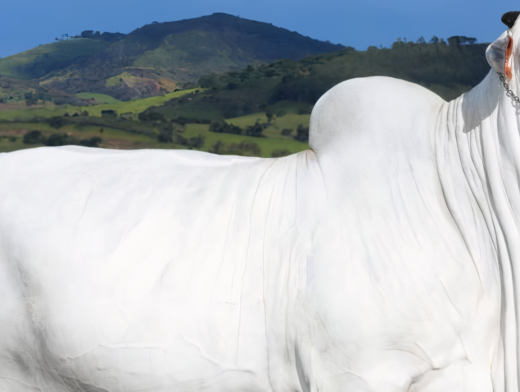 Vaca Nelore goiana está revolucionando a Bovinocultura de Corte